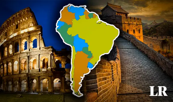 Los ÚNICOS países de Sudamérica que poseen 2 de las 7 maravillas del mundo moderno