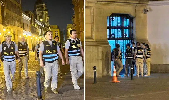 Allanan Palacio de Gobierno tras diligencias en casa de Dina Boluarte