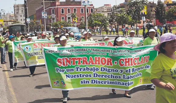 Unas 9 de cada 10 trabajadoras del hogar son informales, pese a ley