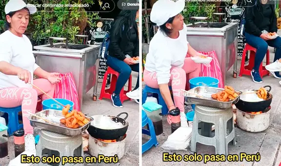 Emprendedora peruana innova con cocina para freír picarones durante Semana Santa: “Solo en Perú”