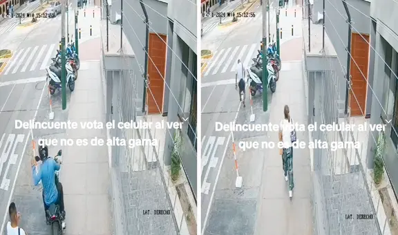 Roba celular, pero se lo lanza a su dueño al ver que no tenía mucho valor: “No era de alta gama”