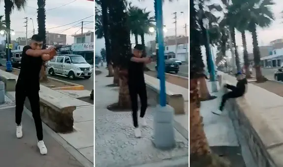 Cañete: agentes de la Diviac protagonizan una pelea en Cerro Azul y realizan disparos