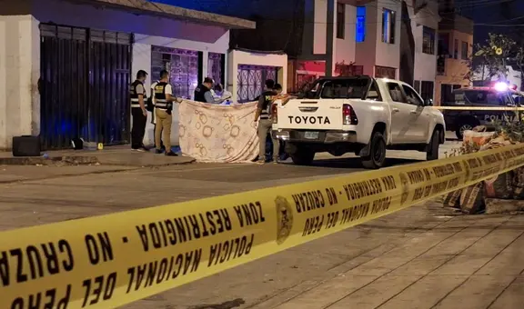 Comas: presunto cabecilla de banda criminal fue asesinado de 40 balazos en su vehículo