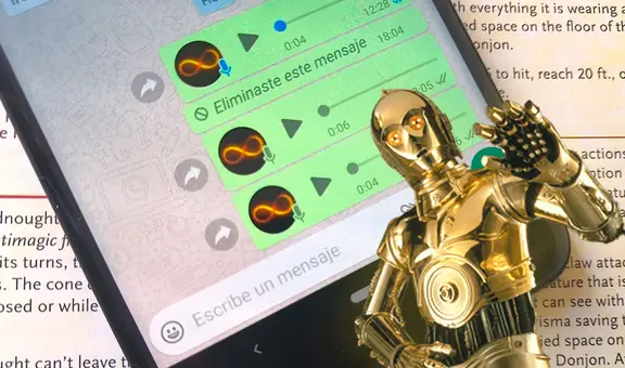 WhatsApp: ¿cómo enviar audios con la voz de C-3PO de Star Wars sin instalar apps extrañas?
