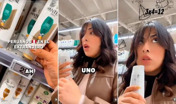 Peruana va a supermercado en España y queda sorprendida al descubrir productos más baratos que en Perú
