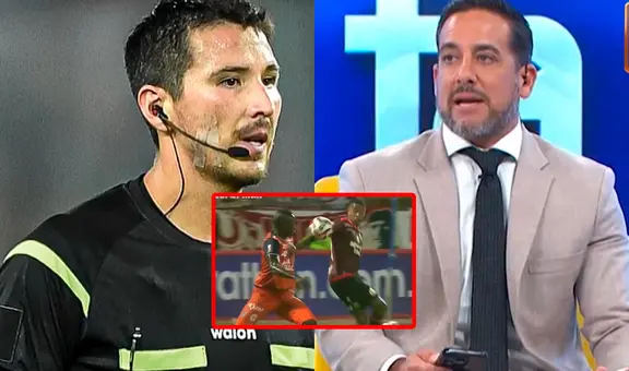 Óscar del Portal reveló por qué Kevin Ortega no cobró penal de Andy Polo: "Se inventó algo"