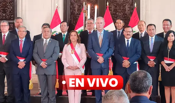 EN VIVO: Gobierno de Dina Boluarte toma juramento a nuevos ministros previo a voto de confianza