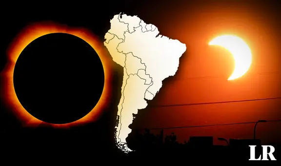 Los países de Sudamérica que podrán apreciar el eclipse solar este 8 de abril: ¿cómo se verá?