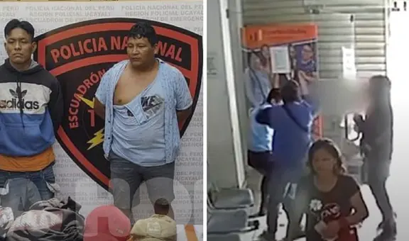 Ucayali: PNP captura a integrantes de banda criminal que robó 100.000 a cooperativa de crédito