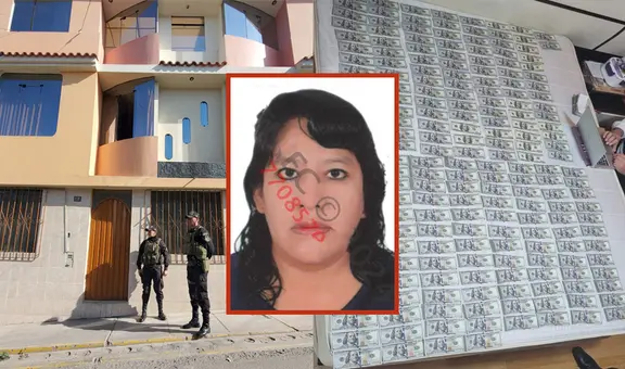 Arequipa: descubren US$120.000 y S/18.000 en allanamiento de vivienda de exfuncionaria municipal