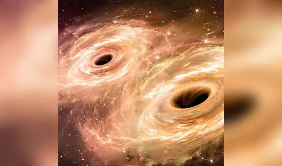 Descubren pareja de agujeros negros a 750 millones de años luz: es 28.000 millones de veces más pesado que el Sol