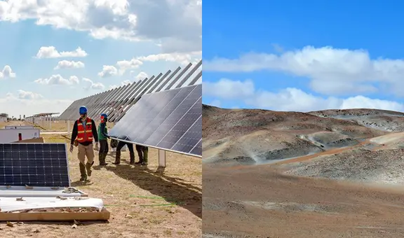 En el desierto de Arequipa se construye la planta solar más grande del Perú: ¿cómo avanza el proyecto?