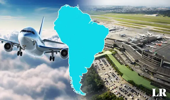 Un país de Sudamérica supera a Canadá y Rusia con más aeropuertos en el mundo
