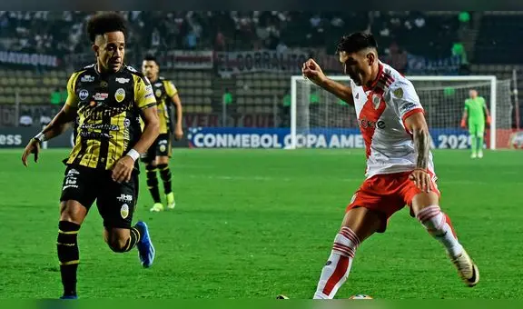 ¡Gran debut! River Plate venció 2-0 a Deportivo Táchira por la Copa Libertadores 2024