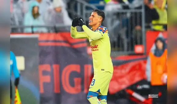 América goleó 4-0 a New England Revolution por la ida de los cuartos de final de la Concachampions