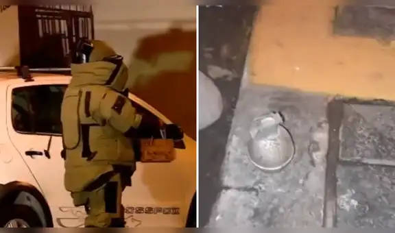 Miraflores: encuentran granada de la Segunda Guerra Mundial en avenida Dos de Mayo