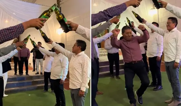 Peruano celebró sus 50 años con entrada de cervezas y súper fiesta: “Y no va a 'cher'”
