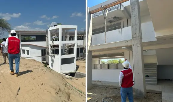 Piura: construyen colegio de S/8.8 millones en una zona hueca e inundable