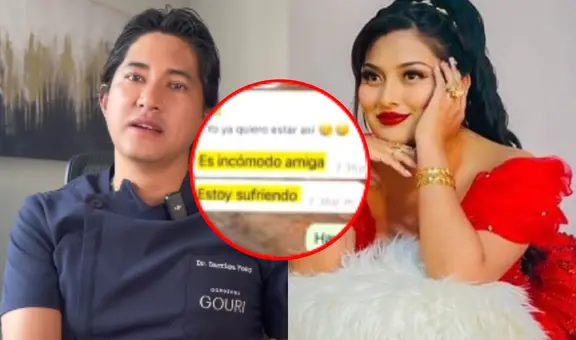 Filtran chats de Muñequita Milly donde manifiesta dolores tras ser operada por el Dr. Fong