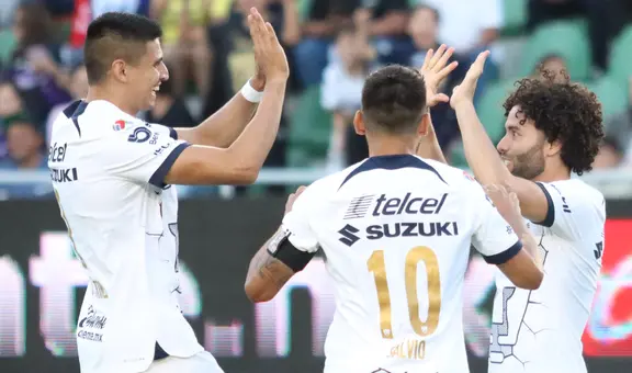 Pumas recupera el rumbo en la Liga MX: el equipo de Piero Quispe goleó 4-0 a Mazatlán