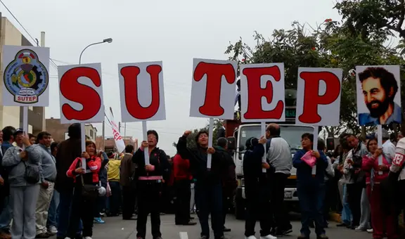 Sutep anuncia huelga nacional para el próximo 23 de mayo por falta de presupuesto en educación