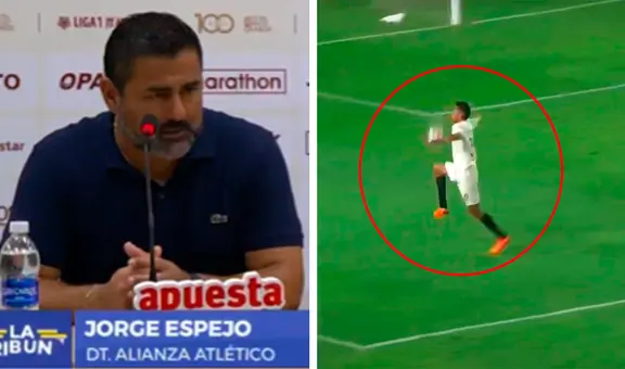 DT de Alianza Atlético y su duro mensaje tras penal no cobrado ante la 'U': "Con otra camiseta lo chequeaban"