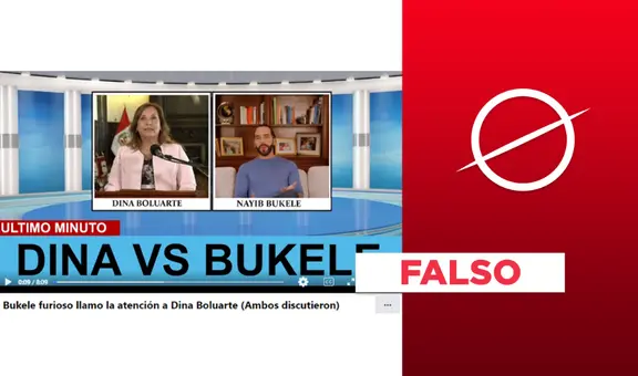 Dina Boluarte no dice a Nayib Bukele que “no intervengan en asuntos” del Perú: es un montaje