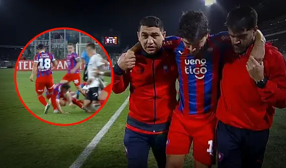 La terrible lesión que sufrió el jugador de Cerro Porteño que lo descarta ante Alianza