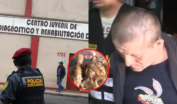Trabajador de 'Maranguita' es detenido tras intentar pasar drogas y celulares dentro de pollo a la brasa