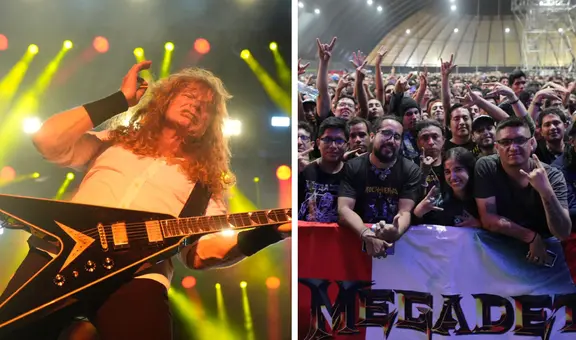 Megadeth hizo rugir a peruanos: “Es tan bueno estar de regreso”