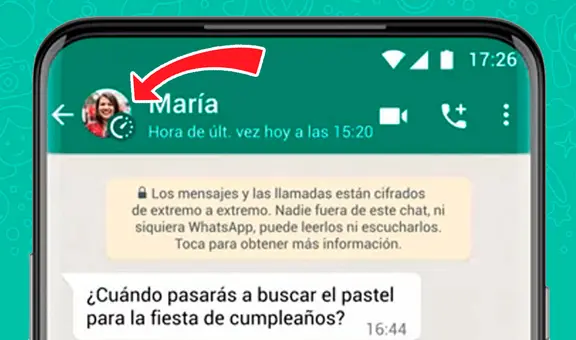 WhatsApp: ¿por qué algunos amigos poseen un ícono de reloj en su foto de perfil?