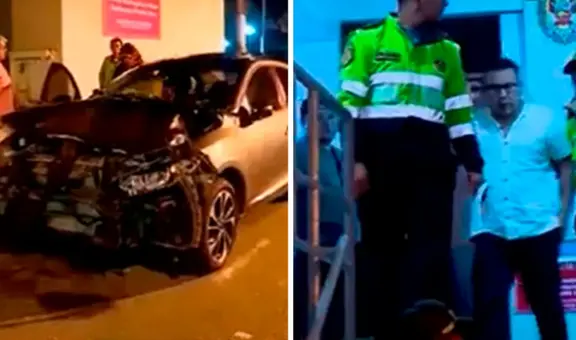 Mánager de Orquesta Candela intenta huir tras chocar camioneta en Pueblo Libre