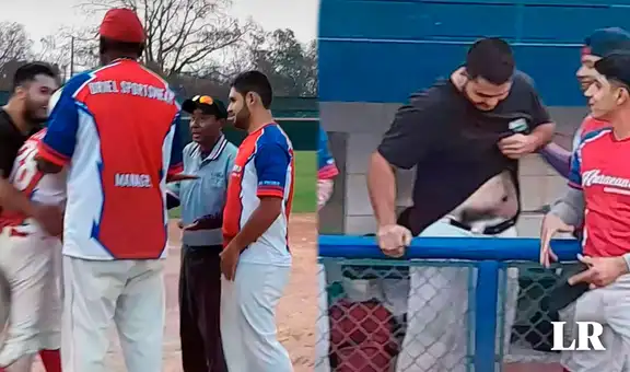 ¡Violencia en el béisbol de Guatemala! Sujeto ingresa con arma de fuego al dugout de los Huracanes