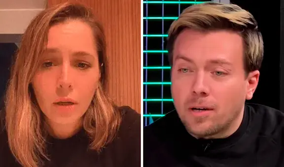 Yiddá Eslava negó ingreso de Julián Zucchi a su productora y actor fue captado forcejeando la puerta