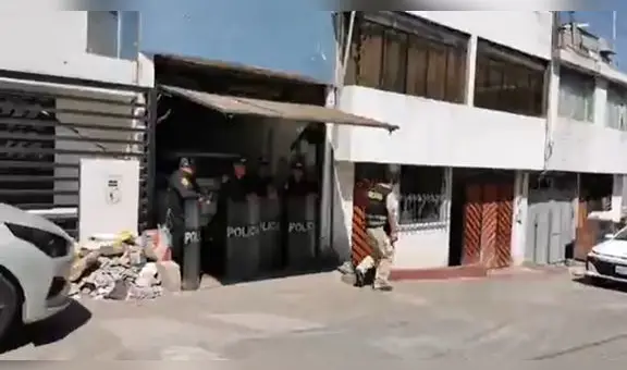 Arequipa: allanan cinco inmuebles de organización criminal dedicada a la trata de personas