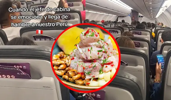 Piloto peruano sorprende a pasajeros con cálido mensaje de bienvenida y en redes dicen: "Ya me dio hambre"