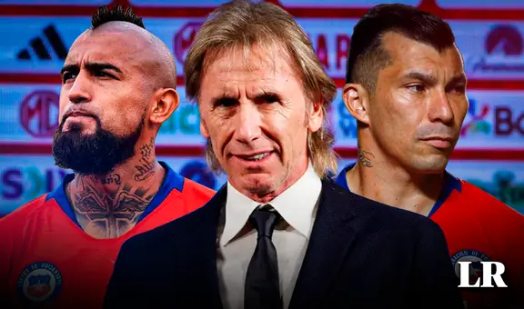 Ricardo Gareca responde a Arturo Vidal y Gary Medel tras no convocarlos a la selección chilena
