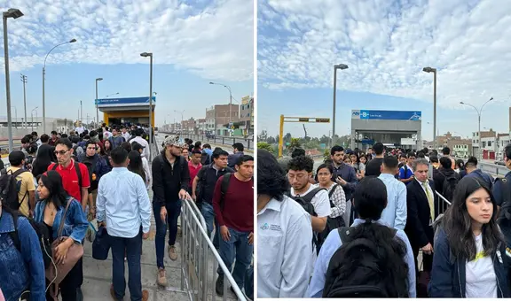 Metropolitano: usuarios vuelven a reportar retrasos en varias estaciones