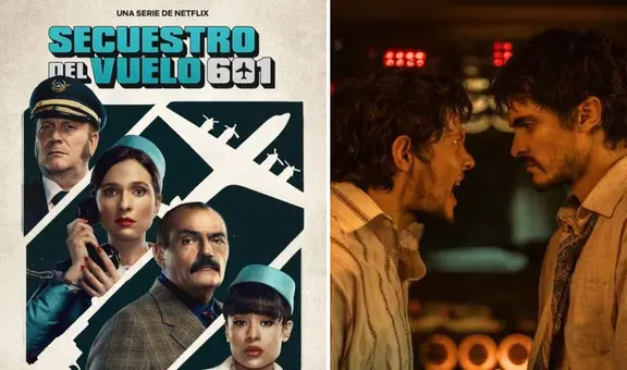 'Secuestro del vuelo 601', reparto: ¿quiénes son los actores de la serie de Netflix?