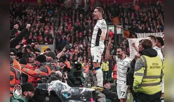 ¡Sorpresa en Anfield! Liverpool cayó 3-0 ante Atalanta y peligra su clasificación a semifinales de Europa League