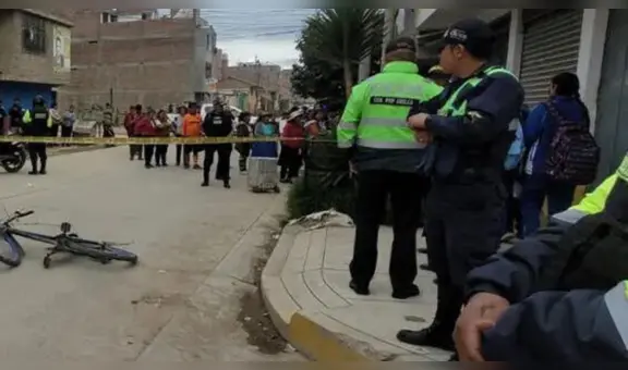 Junín: muere niño de 11 años atropellado por combi cuando manejaba bicicleta en Chilca