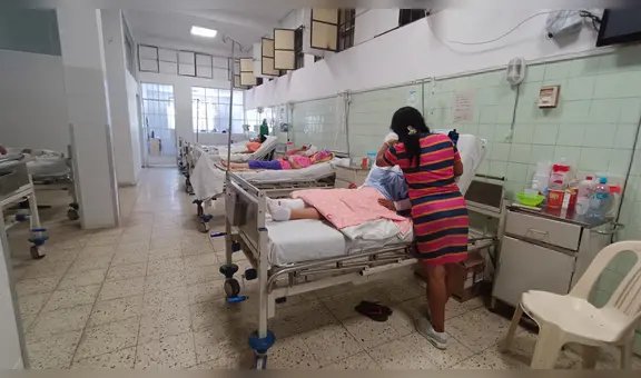 Chiclayo: madre logra salvar a su hijo de explosión, pero termina con su cuerpo quemado