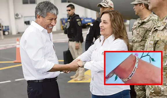 El día que Dina Boluarte aceptó una pulsera de lujo y firmó un decreto que benefició a Wilfredo Oscorima
