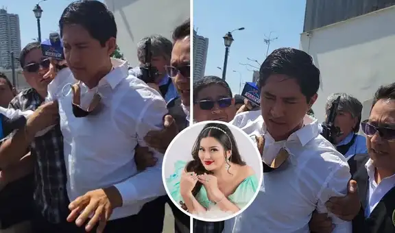 Dr. Fong: así fue su intempestiva llegada a audiencia en Fiscalía por muerte de la Muñequita Milly