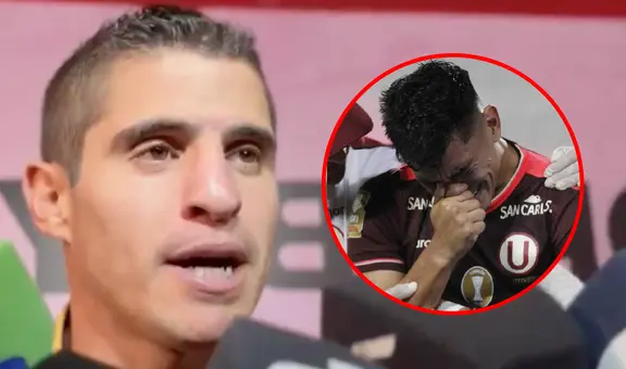 Corzo se pronunció tras dura lesión del ‘Tunche’ Rivera y apuntó contra la cancha del Nacional