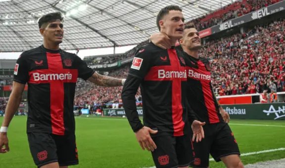 ¡Xabi hace historia! Bayer Leverkusen ganó su primera Bundesliga en 119 años tras golear 5-0 al Bremen