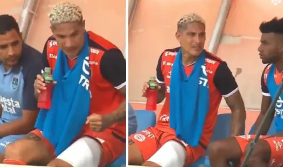 Paolo Guerrero le reveló a Ascues cómo fue la dura lesión que sufrió y que lo sacó del partido