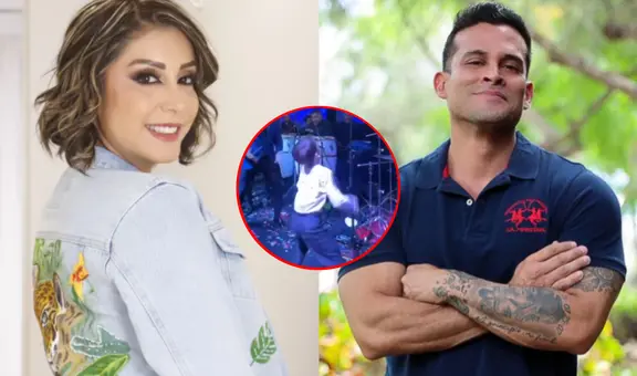Hijo de Christian Domínguez y Karla Tarazona sorprende al bailar ‘el gusano’ en concierto