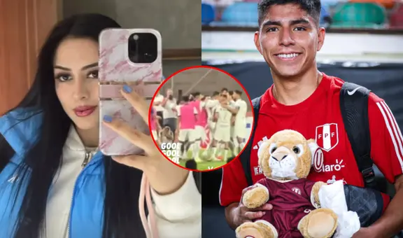 Cielo Berríos se emociona y reacciona al primer gol de Piero Quispe en México con tierno mensaje