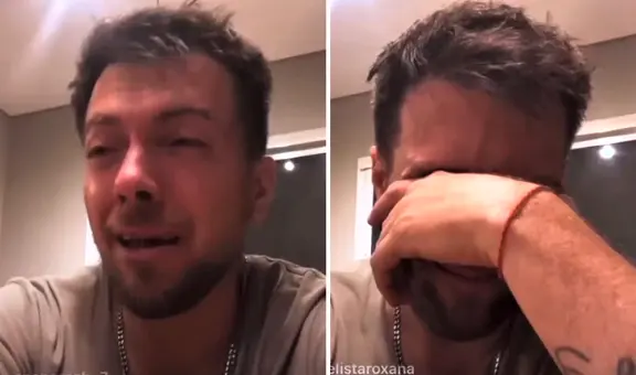 Julián Zucchi rompe en llanto en transmisión EN VIVO: “Me porté bien en un país ajeno y me pagaron mal”